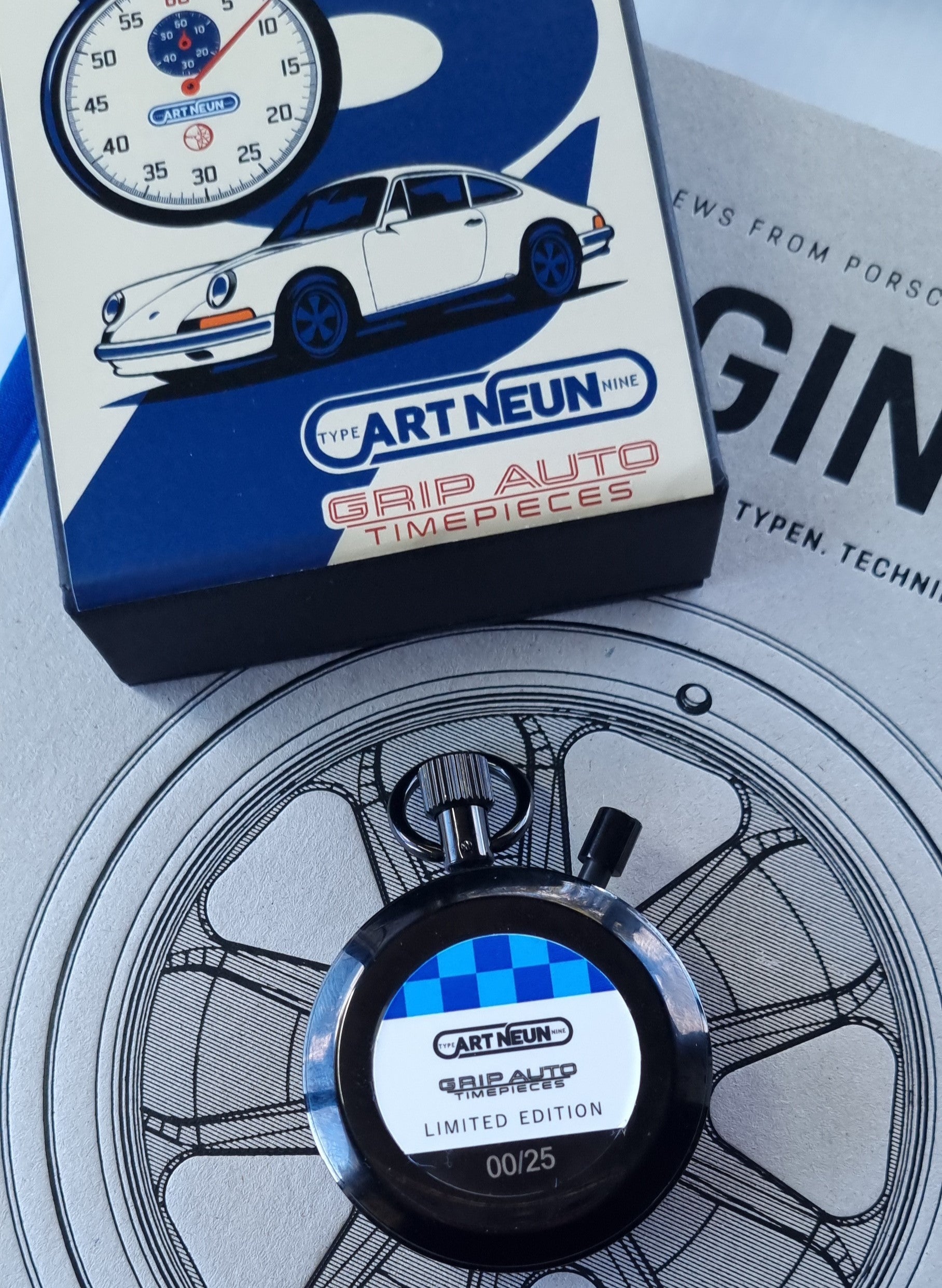 ArtNeun x Grip Auto Stopwatch