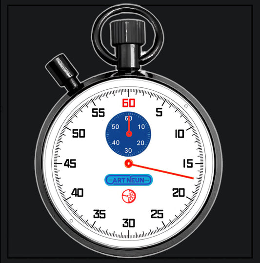ArtNeun x Grip Auto Stopwatch – 50% Deposit